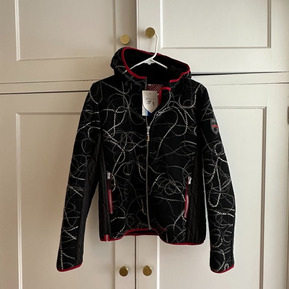 Almgwand Wool Nylon Hooded Apres Ski Jacket